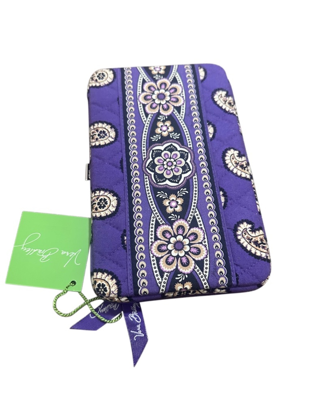 Vera Bradley Limited Edition Retired Simply Violet Opera Bag/Wallet